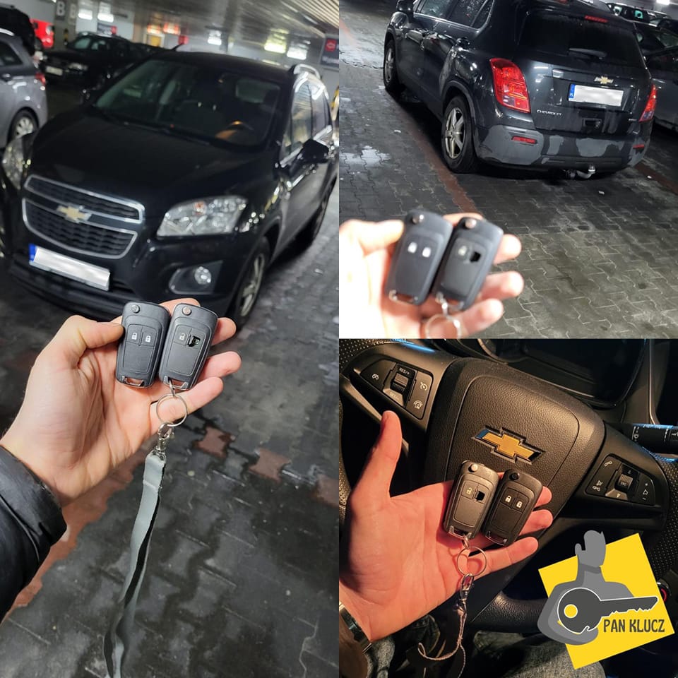 Dorobiony kluczyk do chevroleta