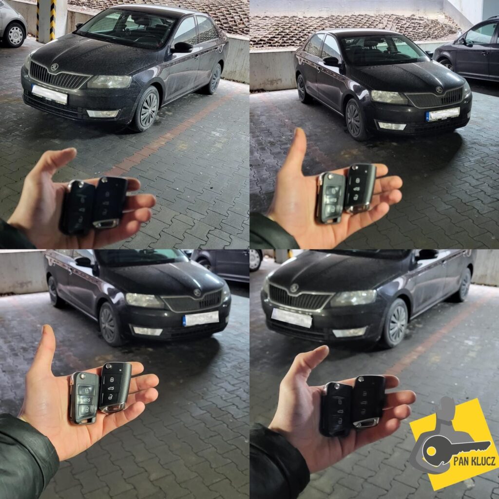 Dorobiony kluczyk do Skody