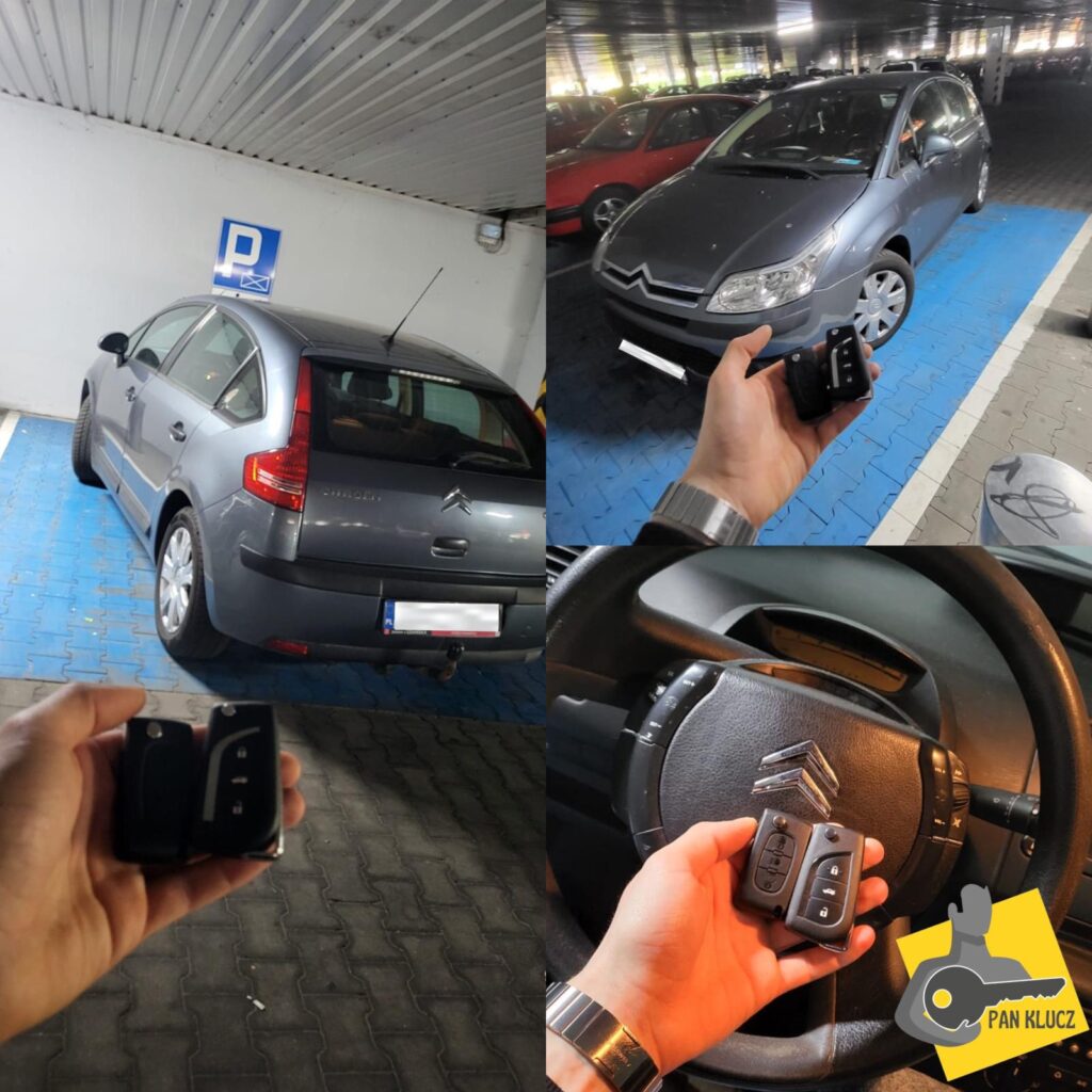 Dorobiony Kluczyk do Citroena C4