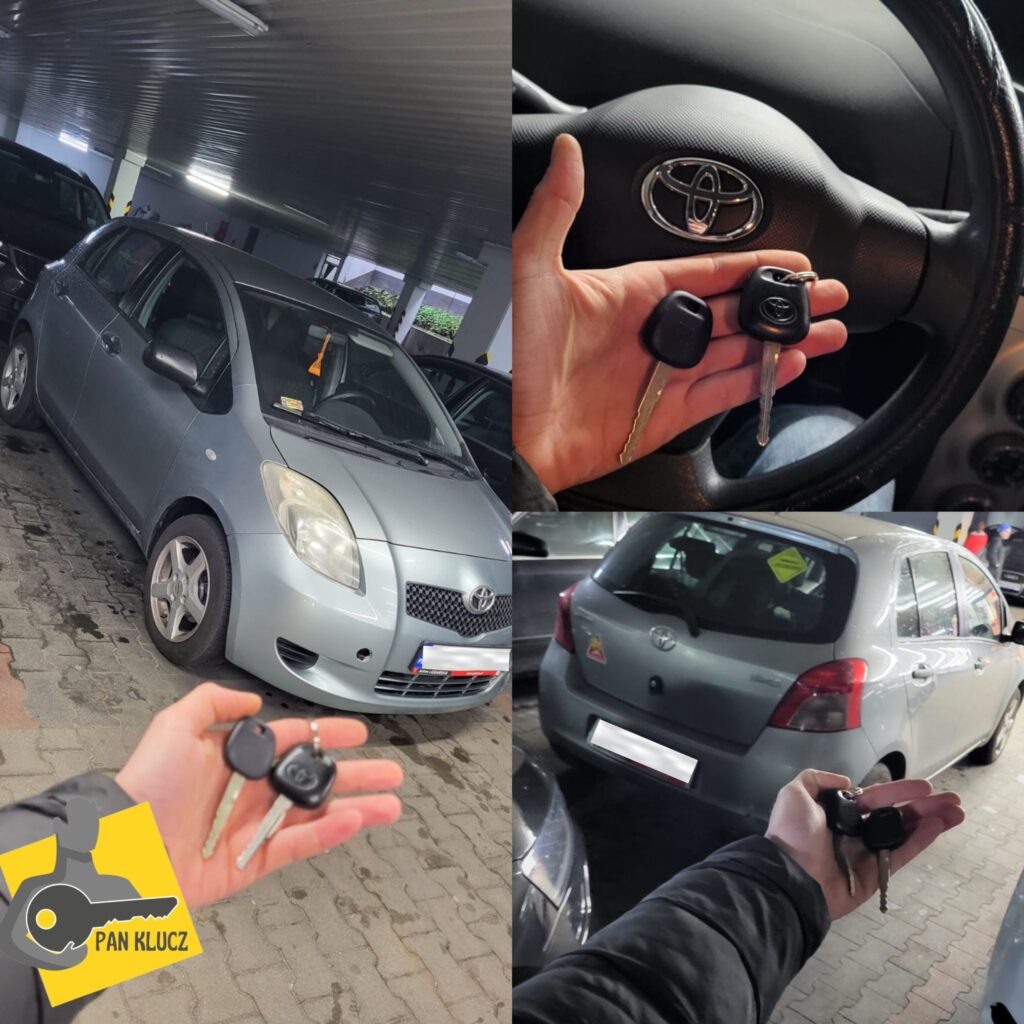 Dorobiony kluczyk do Toyoty Yaris
